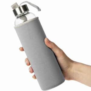 Бутылка для воды Sleeve Ace, серая — изображение 4