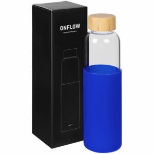 Бутылка для воды Onflow, синяя — изображение 7
