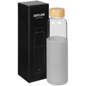 Бутылка для воды Onflow, серая — изображение 7