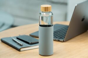 Бутылка для воды Onflow, серая — изображение 8