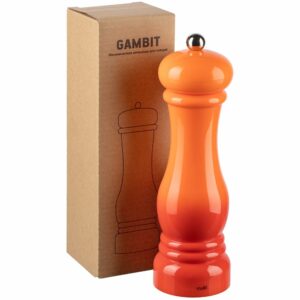 Механическая мельница для специй Gambit, оранжево-красная — изображение 6
