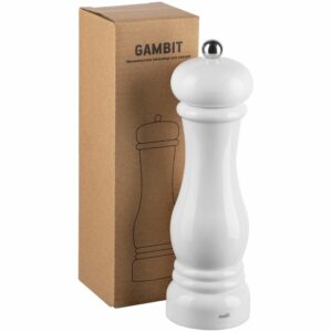 Механическая мельница для специй Gambit, белая — изображение 6