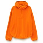 Анорак флисовый унисекс Fliska, оранжевый