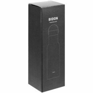 Термобутылка Bidon, серая — изображение 13