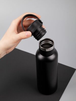Термобутылка Bidon, черная — изображение 10