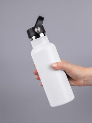 Термобутылка Bidon, белая — изображение 10