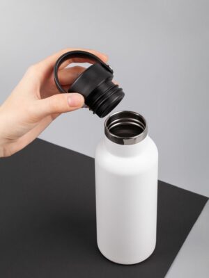 Термобутылка Bidon, белая — изображение 11