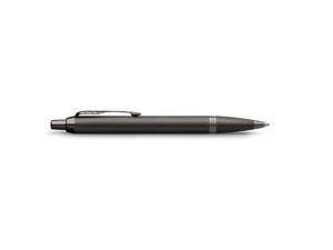 Шариковая ручка Parker IM Monochrome Black, стержень:M, цвет чернил: blue, в подарочной упаковке. — изображение 3