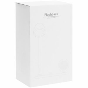 Лампа с колонкой и беспроводной зарядкой Flashback, белая — изображение 15
