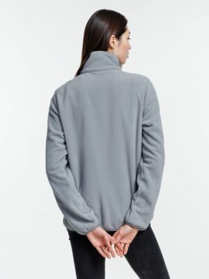 Куртка флисовая унисекс Nesse, серая — изображение 7