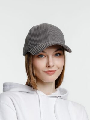 Бейсболка Soft Core, серая — изображение 9
