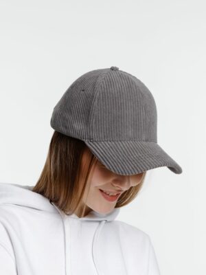 Бейсболка Soft Core, серая — изображение 10