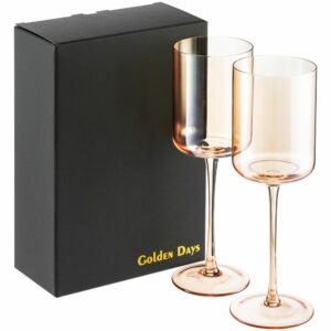 Набор из 2 бокалов для вина Golden Days — изображение 2