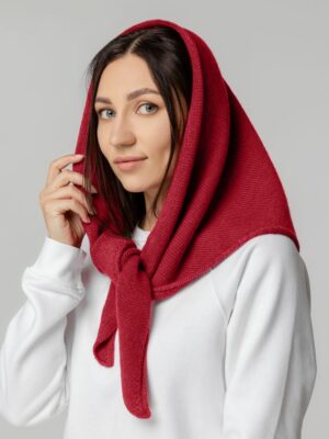 Косынка Dalia, красная — изображение 5