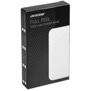 Внешний аккумулятор Uniscend Full Feel 5000 мАч, белый — изображение 8