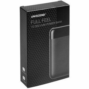 Внешний аккумулятор Uniscend Full Feel 10000 мАч с индикатором, белый — изображение 10