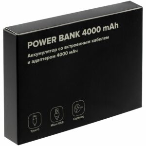 Внешний аккумулятор Easy Trick Comfort 4000 мАч, белый — изображение 11