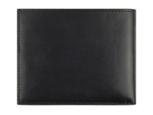 Портмоне BUGATTI Nobile, с защитой данных RFID, чёрное, воловья кожа/полиэстер, 12х2х9,5 см — изображение 5