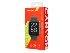 Умные часы CANYON Barberry SW-79, IP 67, BT 5.1, сенсорный дисплей 1.7, черный (Р) — изображение 6