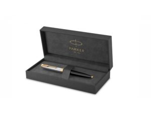 Шариковая ручка Parker 51 Premium Black GT, стержень: M, цвет чернил: black, в подарочной упаковке. — изображение 2