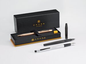 Ручка-роллер Selectip Cross Classic Century Brushed Rose Gold PVD, золотистый — изображение 6