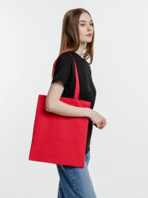 Холщовая сумка Neat 140, красная — изображение 4