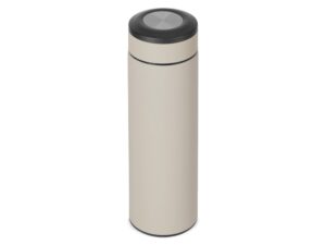 Термос Confident с покрытием soft-touch 420мл, бежевый