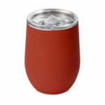 Термокружка Vacuum mug C1, soft touch, 370мл, красный