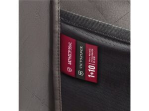 Рюкзак VICTORINOX Architecture Urban2 City Backpack 14'', серый, полиэстер / кожа, 30x19x42 см, 17 л — изображение 11