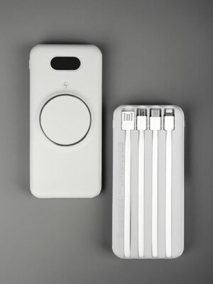 Внешний аккумулятор Omni Pro 10000 мАч, белый — изображение 10