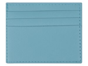 Чехол для карточек и купюр Weekend из ПВХ, голубой — изображение 5