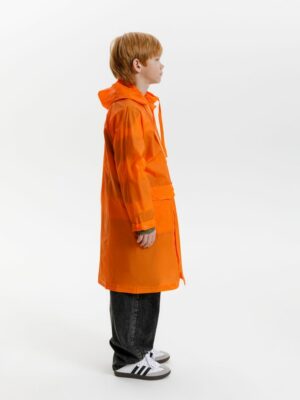 Дождевик детский RainDrop Kids, оранжевый — изображение 10