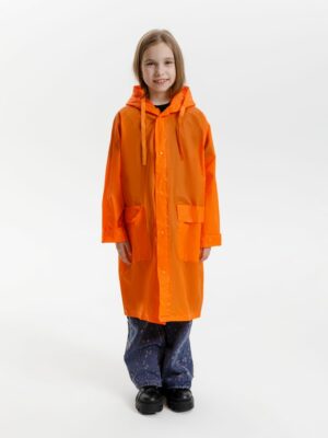 Дождевик детский RainDrop Kids, оранжевый — изображение 13