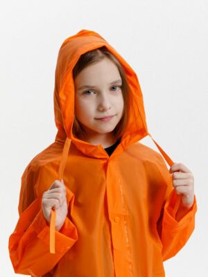 Дождевик детский RainDrop Kids, оранжевый — изображение 17