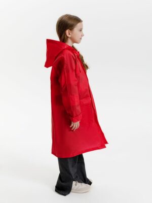 Дождевик детский RainDrop Kids, красный — изображение 10