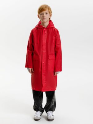 Дождевик детский RainDrop Kids, красный — изображение 14