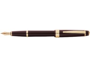 Перьевая ручка Cross Bailey Light Polished Burgundy Resin and Gold Tone, перо F — изображение 2