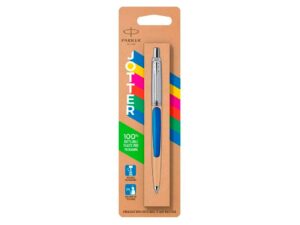 Шариковая ручка Parker Jotter ORIGINALS BLUE CT, стержень: M blue ЭКО-УПАКОВКА — изображение 3