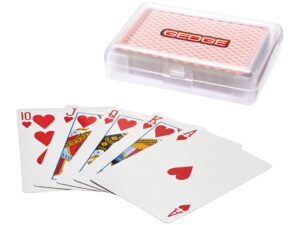 Карточная игра Reno в чехле, прозрачный/красный — изображение 4