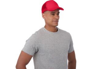 Бейсболка Trucker, красный — изображение 4