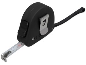Рулетка 3м Meter, софт-тач, черный — изображение 2