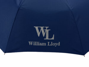 Складной зонт полуавтоматический William Lloyd, синий — изображение 6