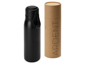 Вакуумный термос Ardent Waterline, 500 мл, тубус, черный