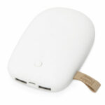 Внешний аккумулятор в форме камня Stone, 7800 mAh, белый
