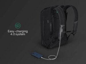 Антикражный рюкзак-трансформер Clickpack Travlo для ноутбука 16, черный — изображение 7