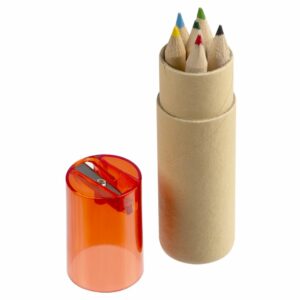 Набор карандашей Pencilvania Office с точилкой, красный — изображение 2