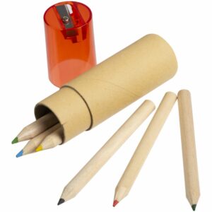 Набор карандашей Pencilvania Office с точилкой, красный — изображение 4