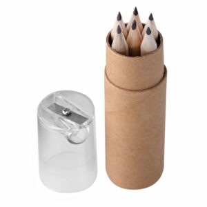 Набор карандашей Pencilvania Office с точилкой, прозрачный — изображение 2