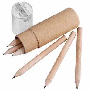 Набор карандашей Pencilvania Office с точилкой, прозрачный — изображение 4