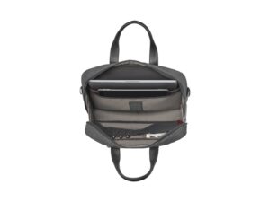 Портфель VICTORINOX Architecture Urban2 15 Briefcase 15'', серый, полиэстер/кожа, 42x13x31 см, 16 л — изображение 8